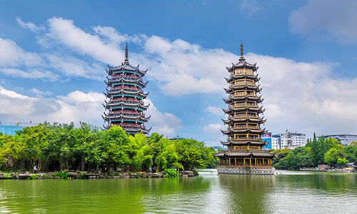 silver pagada gloden pagada